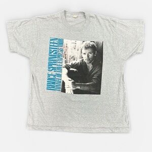 Vintage Bruce Springsteen 1988 Tunnel of Love Express Tour Concert T-Shirt - XL